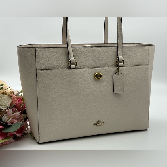 Coach Large Chalk Business Tote - Picture 3 of 15